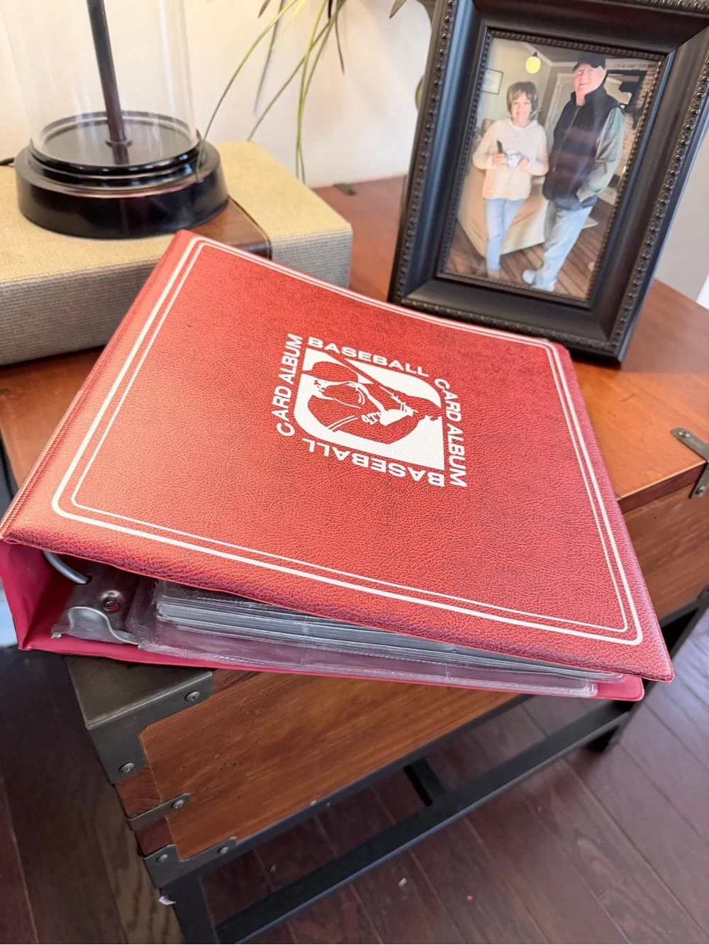 Topps Red Baseball Card Collector Album